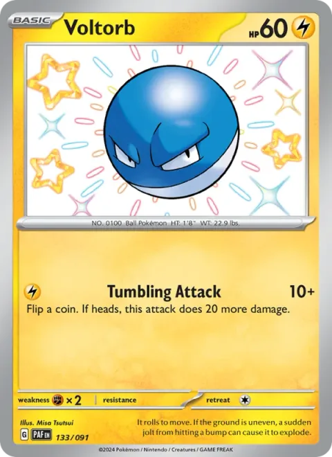 Voltorb [Tumbling Attack]