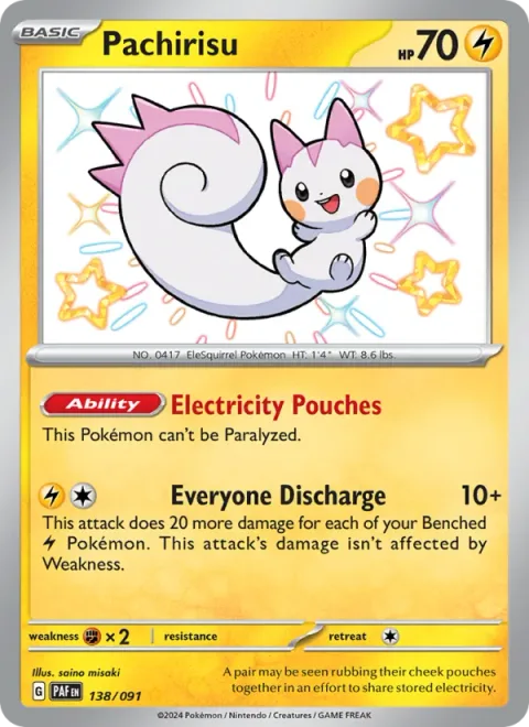 Pachirisu [Electricity Pouches | Everyone Discharge]