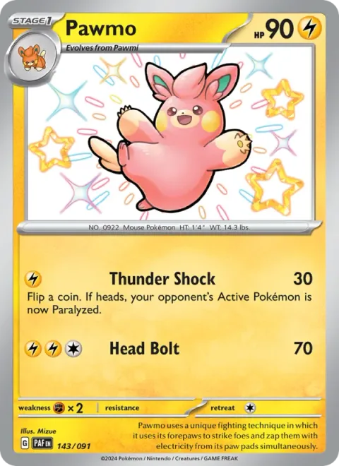 Pawmo [Thunder Shock | Head Bolt]