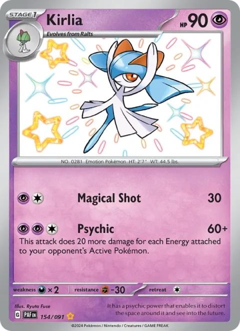 Kirlia [Magical Shot | Psychic]