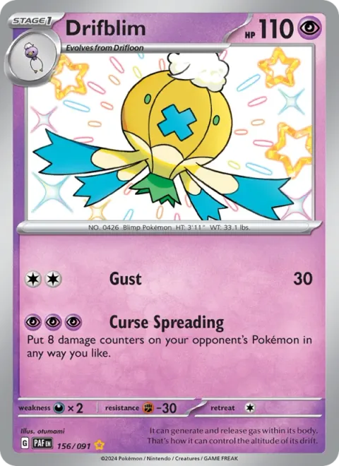 Drifblim [Gust | Curse Spreading]