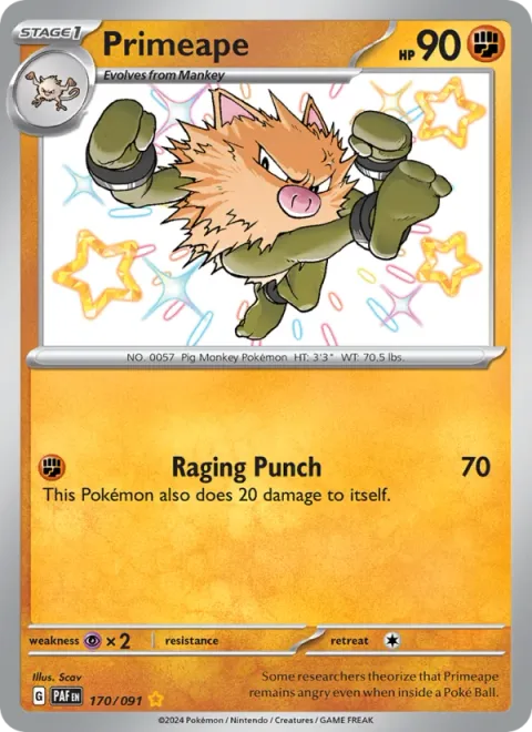 Primeape [Raging Punch]