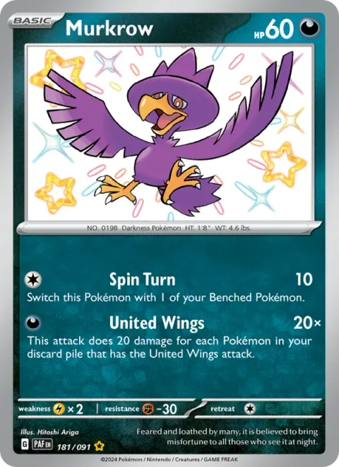 Murkrow [Spin Turn | United Wings]