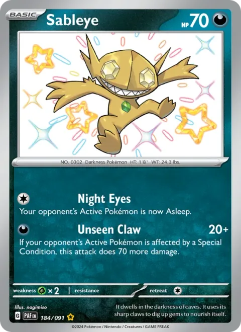 Sableye [Night Eyes | Unseen Claw]