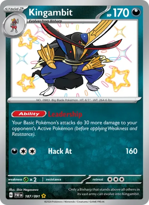 Kingambit [Leadership | Hack At]