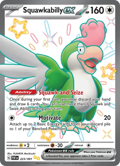 Squawkabilly ex [Squawk and Seize | Motivate]