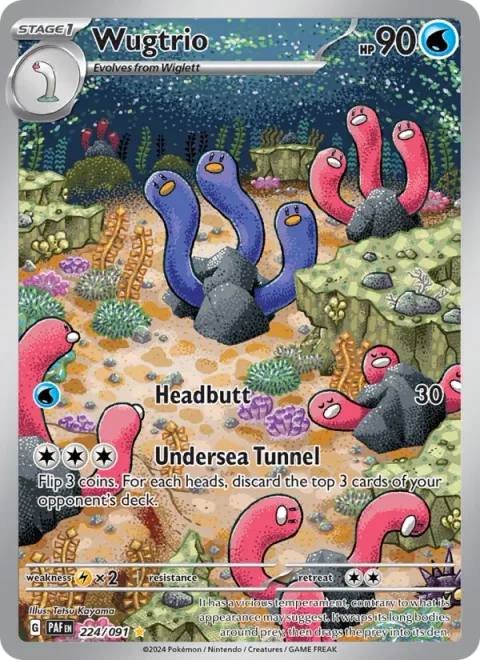 Wugtrio [Headbutt | Undersea Tunnel]