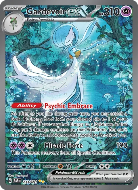 Gardevoir ex [Psychic Embrace | Miracle Force]