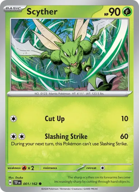 Scyther [Cut Up | Slashing Strike]