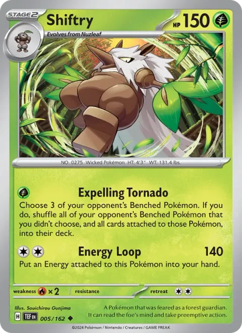 Shiftry [Expelling Tornado | Energy Loop]