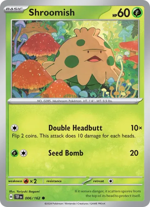 Shroomish [Double Headbutt | Seed Bomb]
