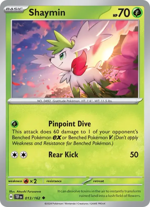 Shaymin [Pinpoint Dive | Rear Kick]
