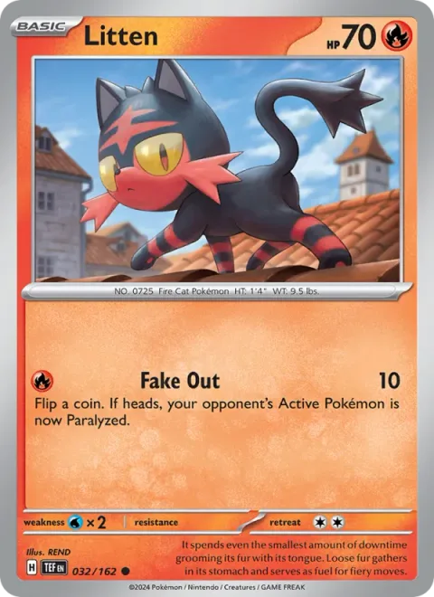 Litten [Fake Out]