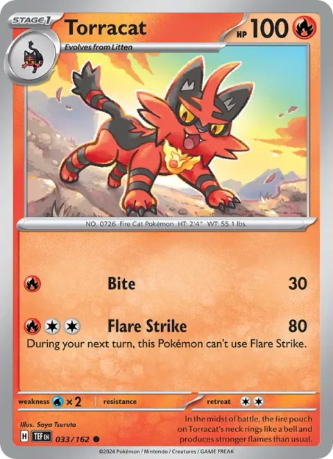 Torracat [Bite | Flare Strike]