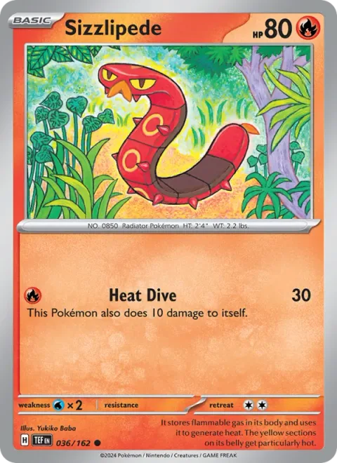 Sizzlipede [Heat Dive]