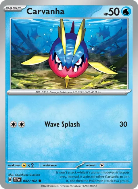 Carvanha [Wave Splash]