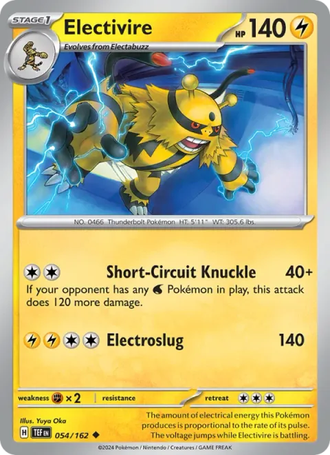 Electivire [Short Circuit Knuckle | Electroslug]