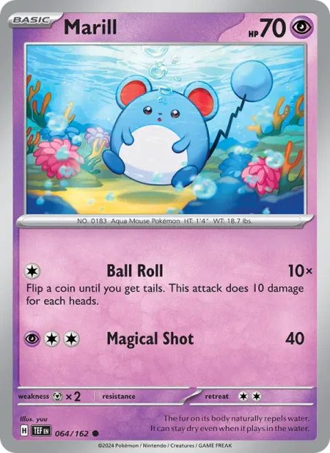 Marill [Ball Roll | Magical Shot]