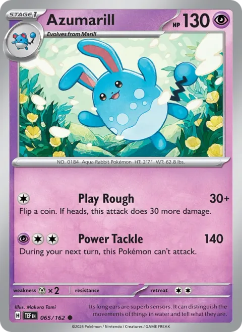 Azumarill [Play Rough | Power Tackle]