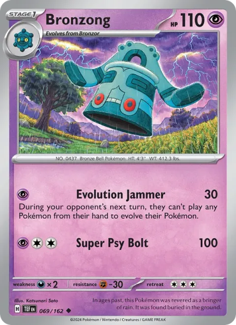 Bronzong [Evolution Jammer | Super Psy Bolt]