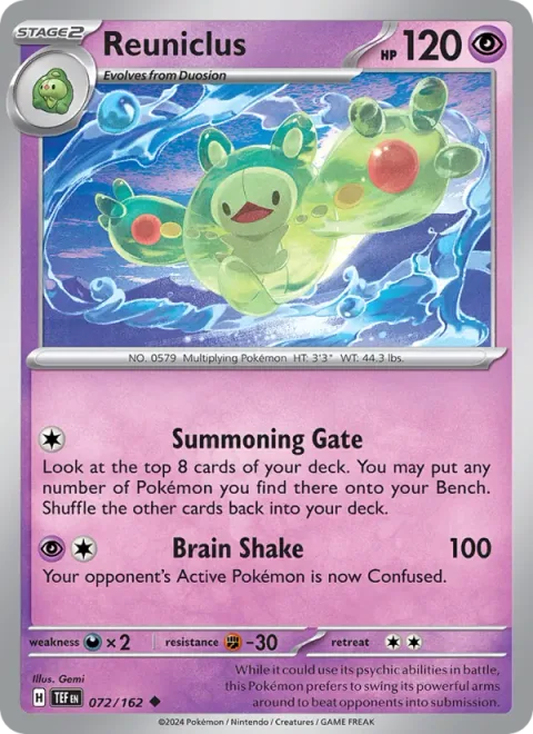 Reuniclus [Summoning Gate | Brain Shake]