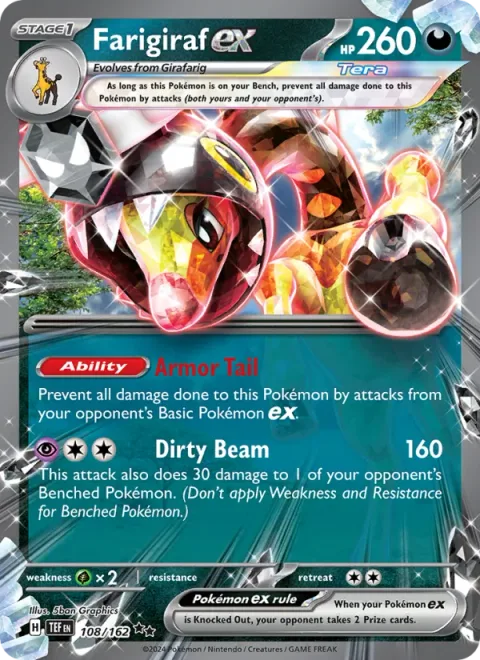 Farigiraf ex [Armor Tail | Dirty Beam]