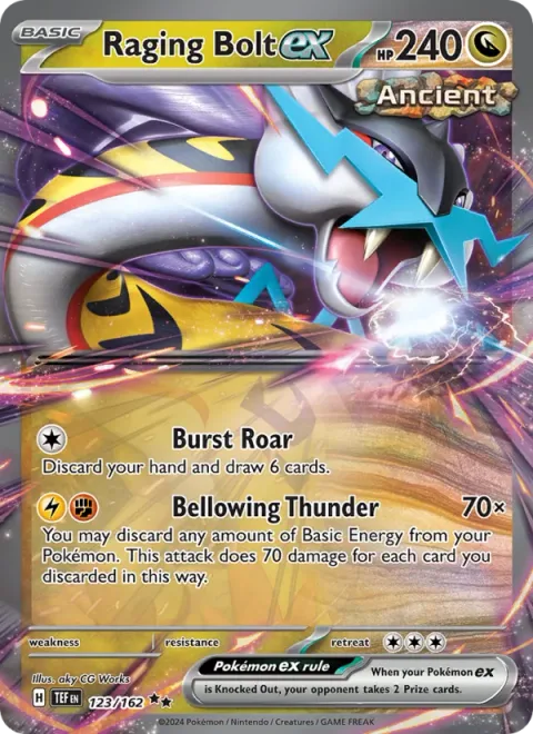 Raging Bolt ex [Burst Roar | Bellowing Thunder]