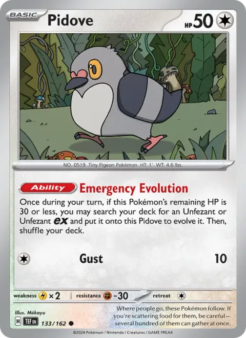 Pidove [Emergency Evolution | Gust]