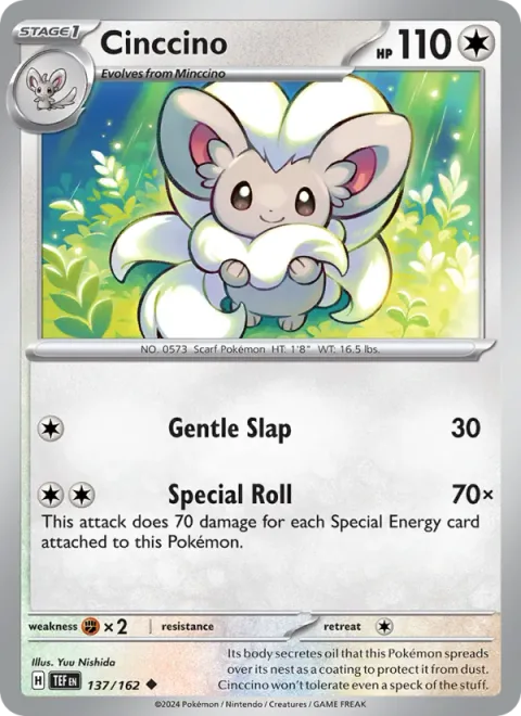 Cinccino [Gentle Slap | Special Roll]