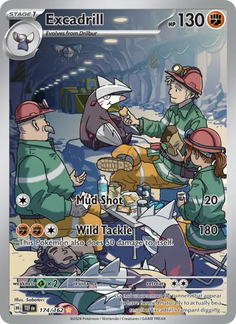 Excadrill [Mud Shot | Wild Tackle]