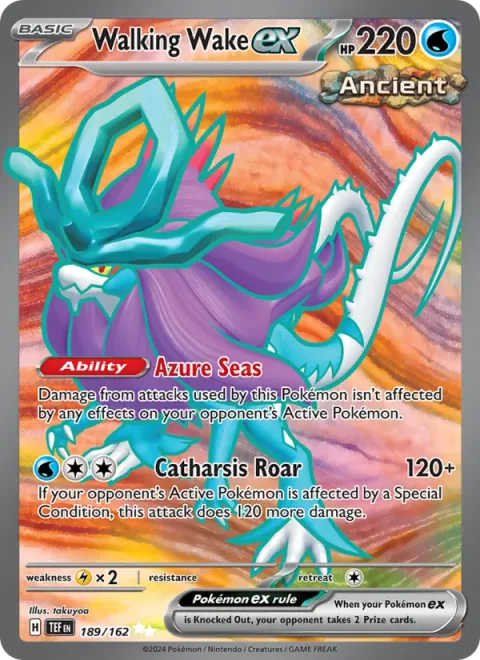 Walking Wake ex [Azure Seas | Catharsis Roar]