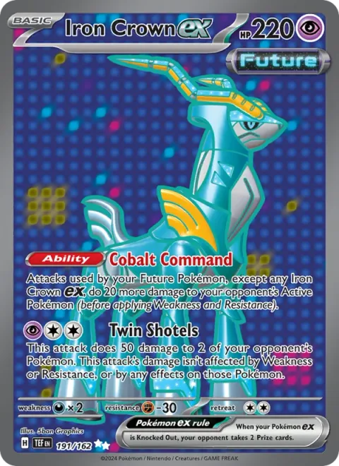Iron Crown ex [Cobalt Command | Twin Shotels]