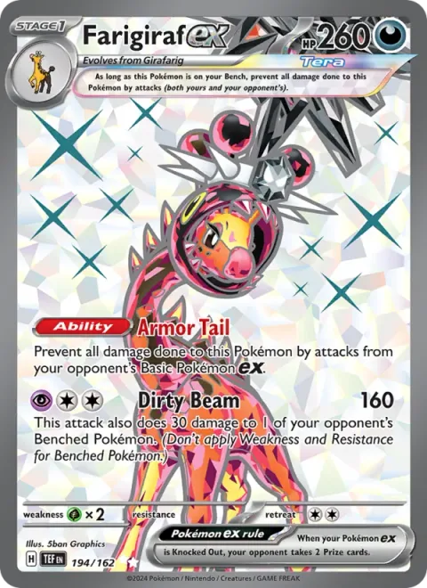 Farigiraf ex [Armor Tail | Dirty Beam]