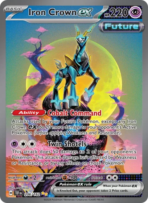 Iron Crown ex [Cobalt Command | Twin Shotels]
