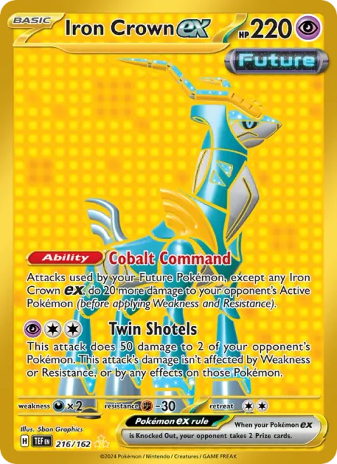 Iron Crown ex [Cobalt Command | Twin Shotels]