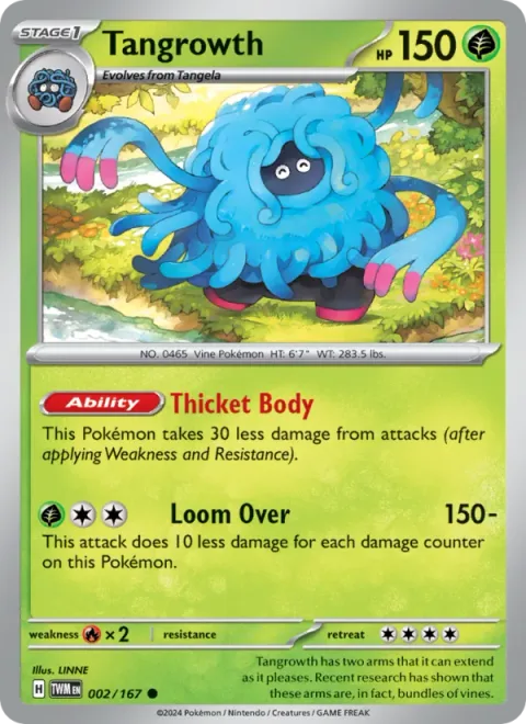 Tangrowth [Thicket Body | Loom Over]