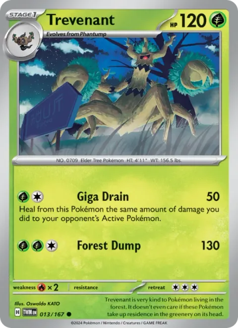 Trevenant [Giga Drain | Forest Dump]