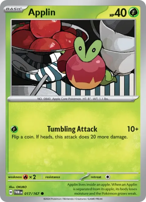 Applin [Tumbling Attack]