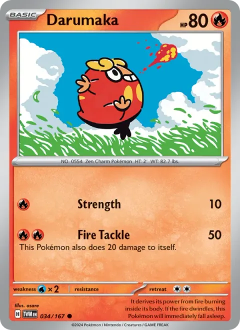 Darumaka [Strength | Fire Tackle]