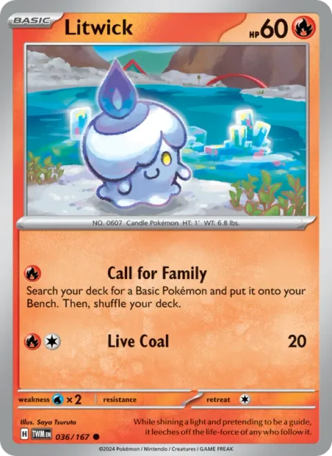 Litwick [Call for Family | Live Coal]