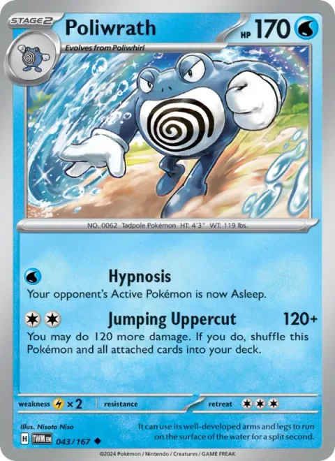 Poliwrath [Hypnosis | Jumping Uppercut]