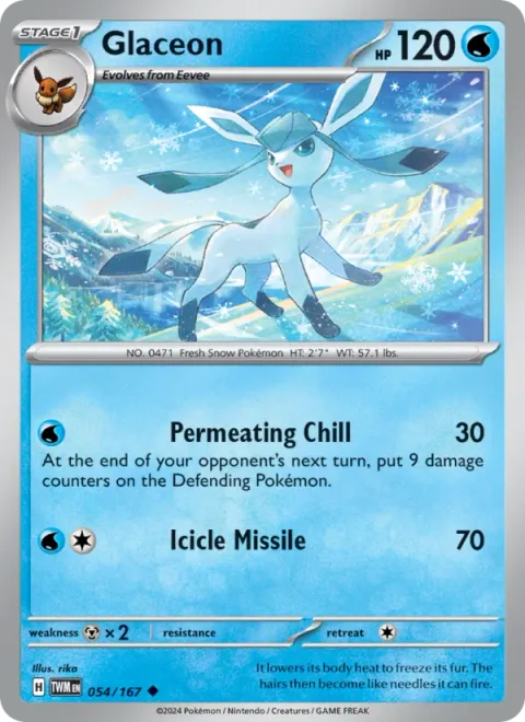 Glaceon [Permeating Chill | Icicle Missile]