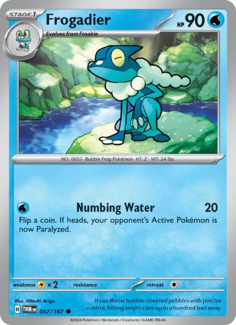 Frogadier [Numbing Water]