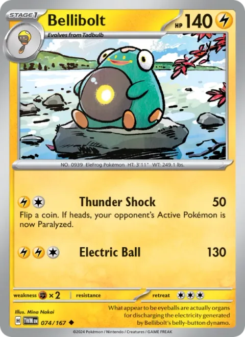 Bellibolt [Thunder Shock | Electric Ball]