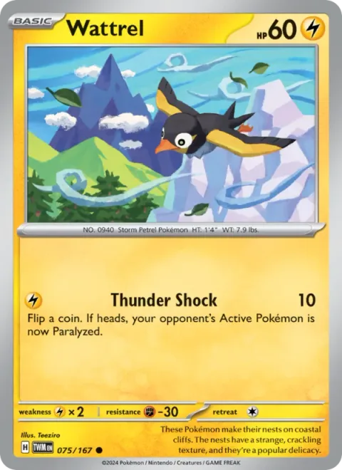 Wattrel [Thunder Shock]
