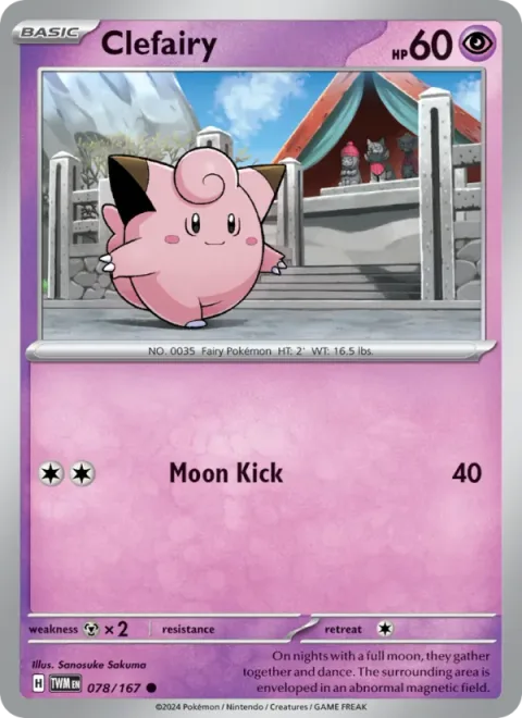 Clefairy [Moon Kick]