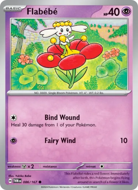 Flabébé [Bind Wound | Fairy Wind]