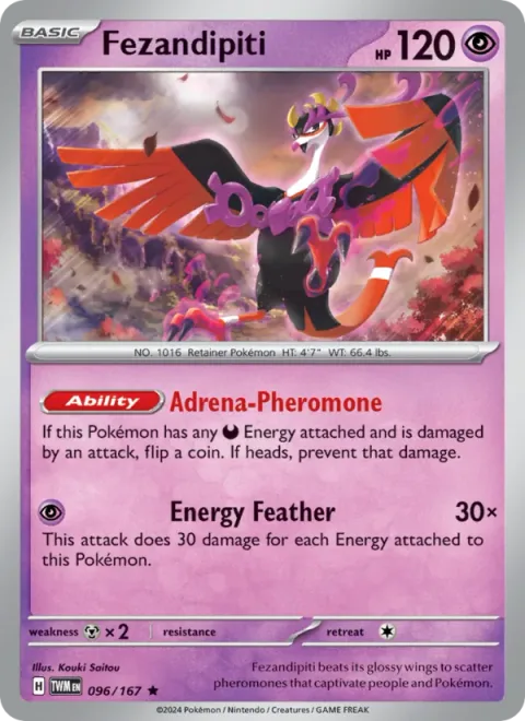 Fezandipiti [Adrena-Pheromone | Energy Feather]