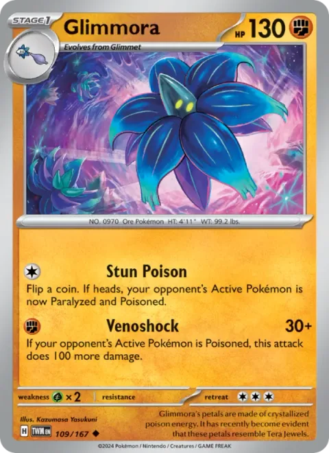 Glimmora [Stun Poison | Venoshock]