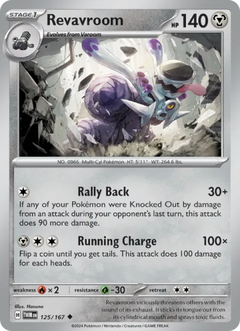 Revavroom [Rally Back | Running Charge]